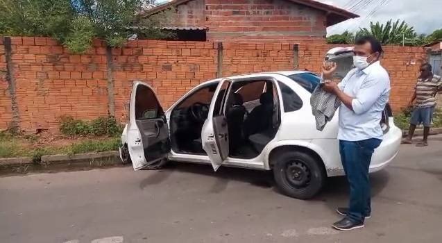 Deputado Capitão Fábio Abreu persegue e prende criminoso em Teresina
